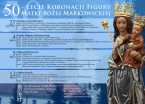 Sanktuarium Markowice - Uroczystości Jubileuszowe 50-lecia Koronacji Figury Matki Bożej Markowickiej - program