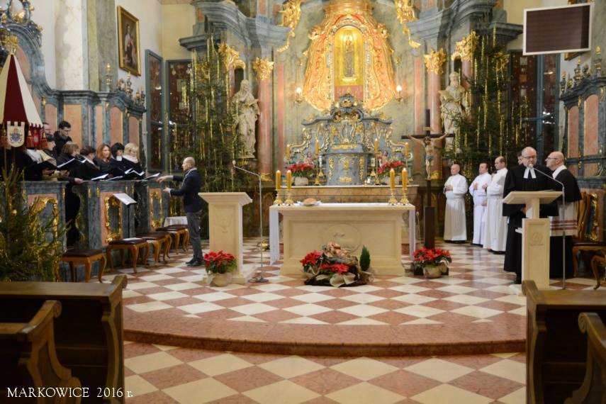 Sanktuarium Markowice - Nabożeństwo ekumeniczne, wernisaż nowej wystawy