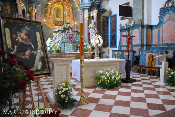 Sanktuarium Markowice - Matka Boża Pompejańska w naszej parafii